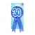 Kotylion niebieski 30 lat (trzydziestka)